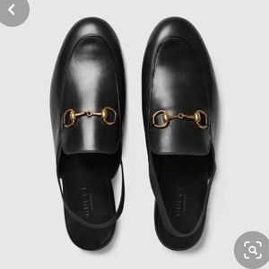 Gucci Horsebit Slingback Loafers/Mules